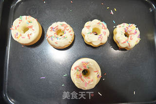 甜甜圈(烤箱版)的做法步骤:12