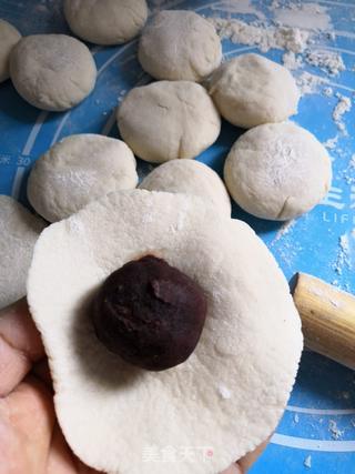 仿真蘑菇豆沙包的做法步骤:10