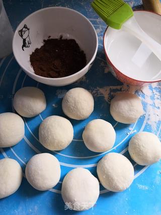 仿真蘑菇豆沙包的做法步骤:13