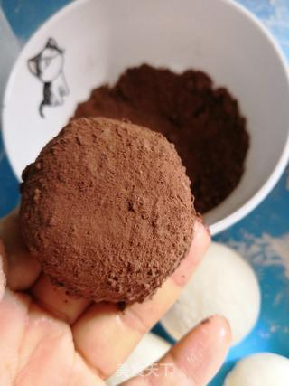 仿真蘑菇豆沙包的做法步骤:15