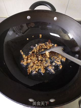 蔬菜腊肉饭的做法步骤:4