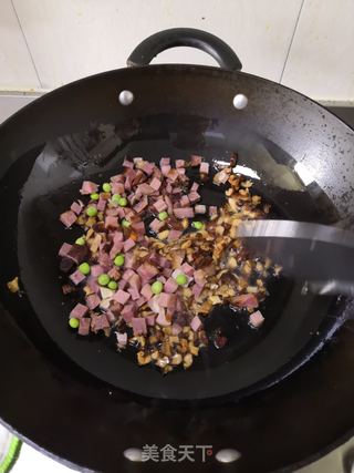 蔬菜腊肉饭的做法步骤:5