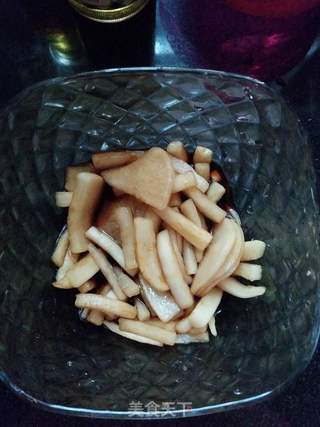 酸甜酱白萝卜的做法步骤:4