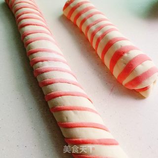 条纹馒头的做法步骤:9