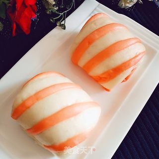 条纹馒头的做法步骤:15
