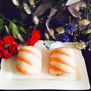 条纹馒头的做法步骤:16