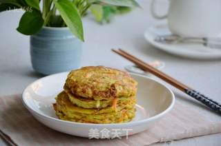 西葫芦饼的做法步骤:8