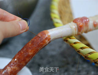 自制脆皮肠的做法步骤:21
