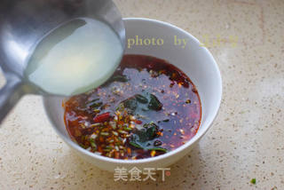 酸辣荞麦面的做法步骤:4
