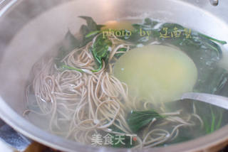 酸辣荞麦面的做法步骤:5