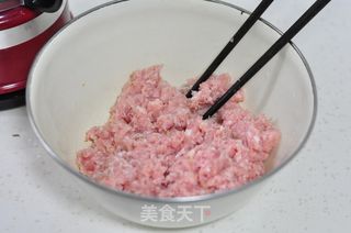 香菇肉丸的做法步骤：2