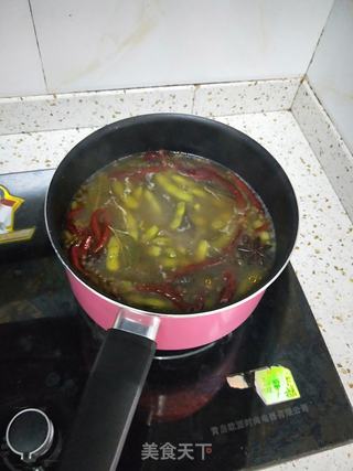 五香毛豆的做法步骤:7