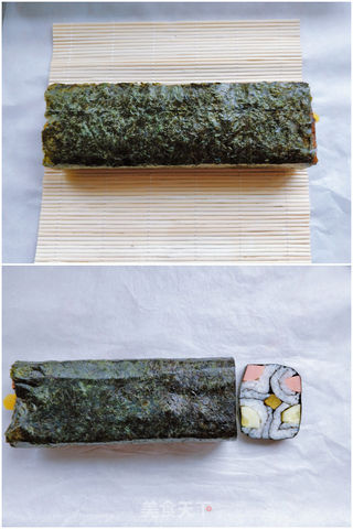 脱糖花式寿司的做法步骤：8