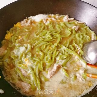 一根黄瓜面的做法步骤:17