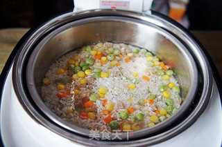 牛肉肠杂蔬饭的做法步骤:6