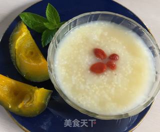 焖二米粥的做法步骤:6