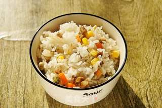 牛肉肠杂蔬饭的做法步骤:10
