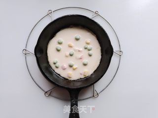 粟米青豆胡萝卜鸡蛋饼的做法步骤:4