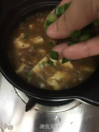 香菇肉酱豆腐羹的做法步骤：8