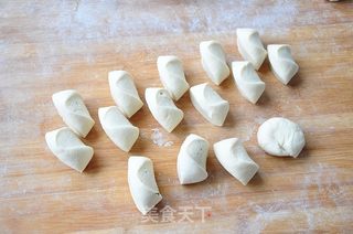 香菇油菜素包子的做法步骤:8