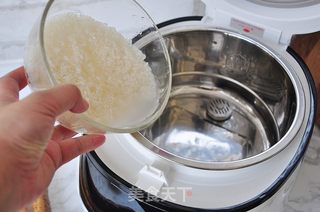 紫薯山药粥的做法步骤:2