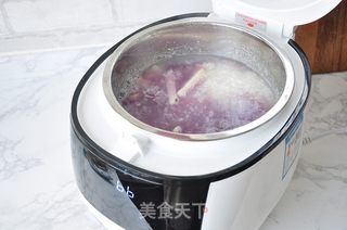 紫薯山药粥的做法步骤:7