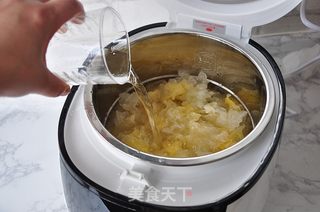 紫薯炖银耳的做法步骤:3