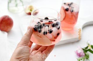 蜜桃醋栗特饮的做法步骤:7