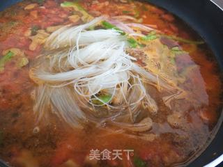 酸辣粉丝汤的做法步骤:6