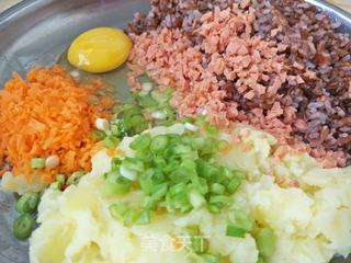 田园风味丸子的做法步骤:4