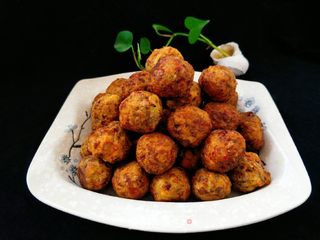 田园风味丸子的做法步骤:12