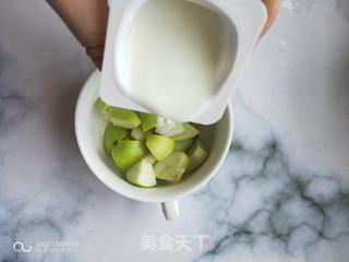 只需要三步简单营养早餐到手,超级软糯好喝的做法步骤:2