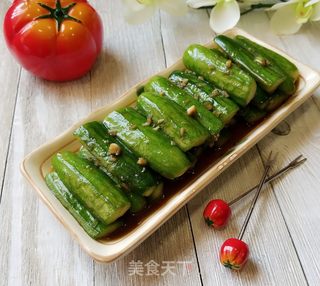 陈醋小黄瓜的做法步骤:11