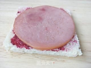 蓝莓西多士的做法步骤:7
