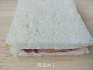 蓝莓西多士的做法步骤:9