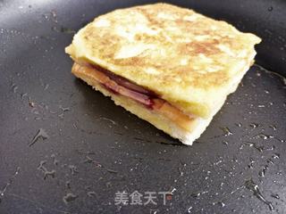 蓝莓西多士的做法步骤:13