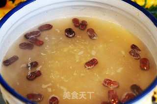 红枣枸杞黑小米粥的做法步骤:4