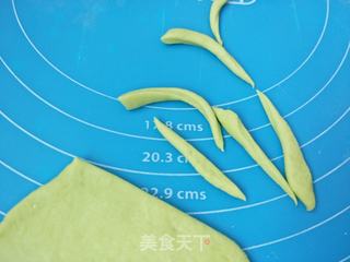 蓝玫瑰花馒头的做法步骤:10