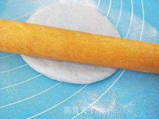 蓝蝴蝶彩豆包的做法步骤:6