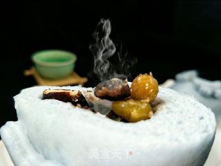 蓝蝴蝶彩豆包的做法步骤：1