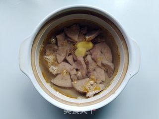 豆芽猪肝汤的做法步骤:5