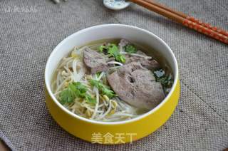 豆芽猪肝汤的做法步骤:9
