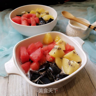 黑凉粉的做法步骤:10