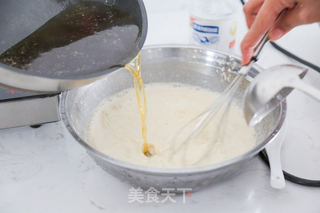 向日葵椰汁千层糕的做法步骤:4