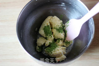 玫瑰抹茶云顶曲奇----入口即化的曲奇的做法步骤:8
