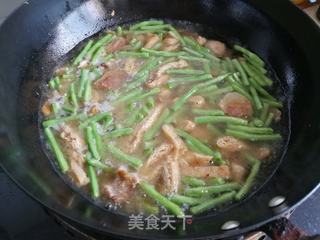 豇豆角焖面的做法步骤:6