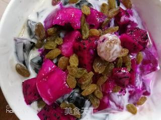 火龙果凉粉的做法步骤:7