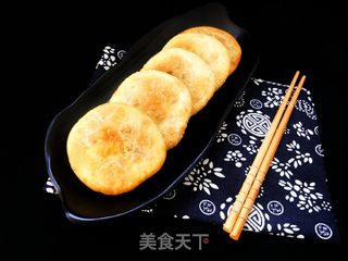 油炸豆沙饼的做法步骤:11