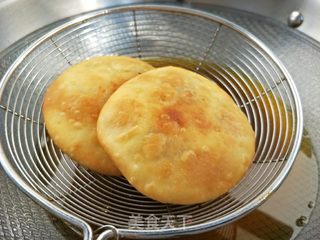 油炸豆沙饼的做法步骤:9