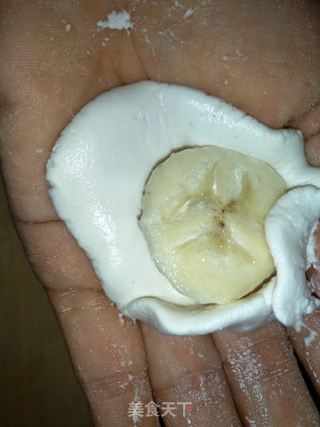 糯米香蕉饼的做法步骤:3